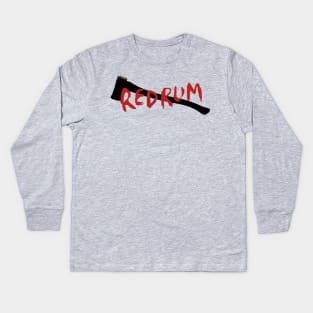 Redrum - The Shining Kids Long Sleeve T-Shirt